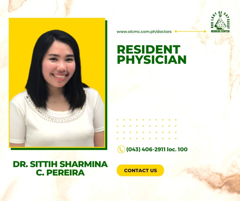 Dr Sittih Sharmina C. Pereira